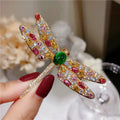 Dragonfly Rhinestone Brooch PA5637