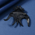 Angelfish Rhinestone  Alloy Brooch PA5649
