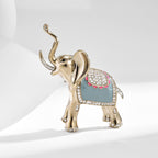 Elephant Rhinestone Alloy Brooch PA5690