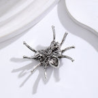 Butterfly Spider Rhinestone  Alloy Brooch PA5709