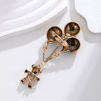 Balloon Bear Rhinestone-Embellished Alloy Brooch PA5720 - view 3