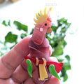 Parrot  Acrylic Brooch PA5732