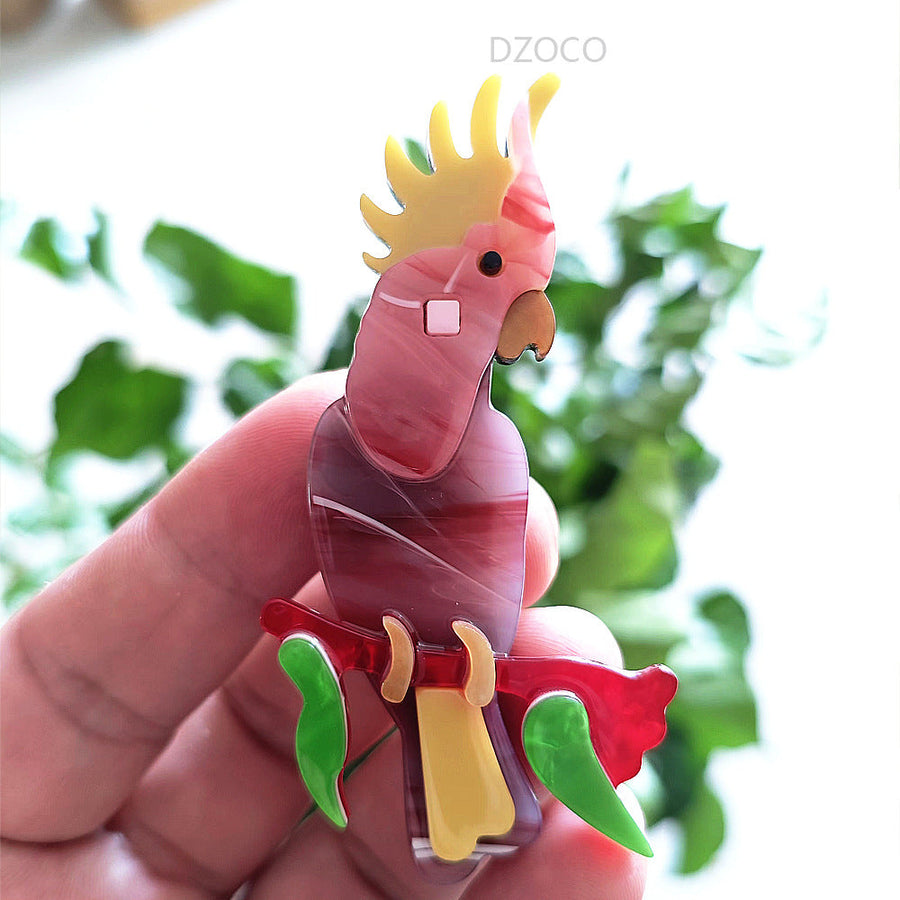 Parrot  Acrylic Brooch PA5732