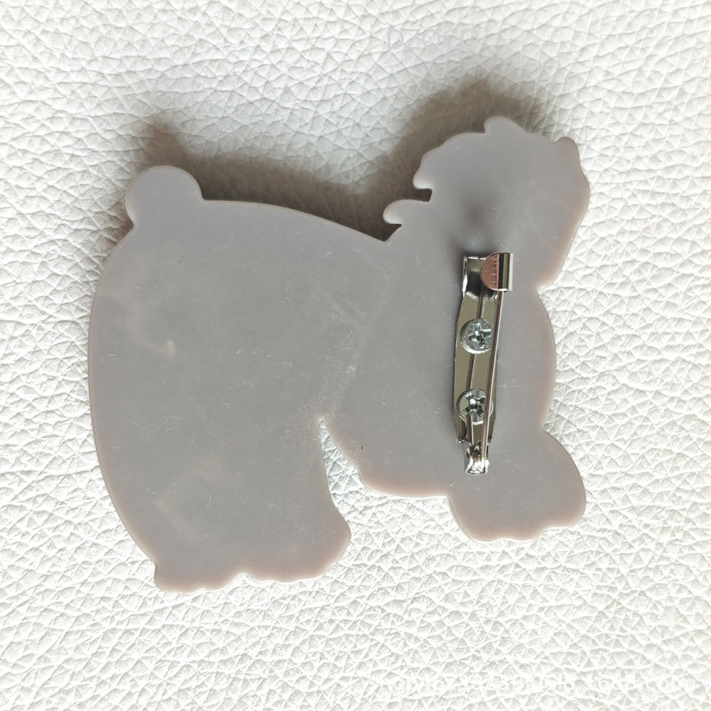 Koala Acrylic Brooch PA5741
