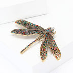 Dragonfly Alloy Rhinestone Brooch PA5749 - view 8