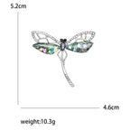Dragonfly Alloy Rhinestone Brooch PA5769