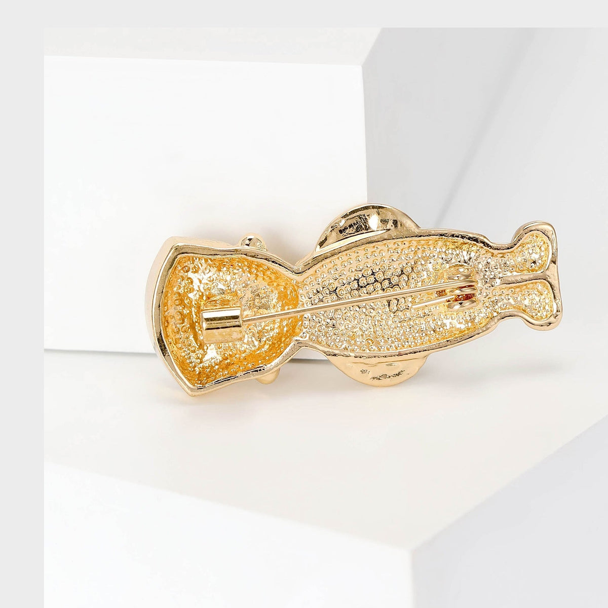 Doctor Alloy Rhinestone Brooch PA5773