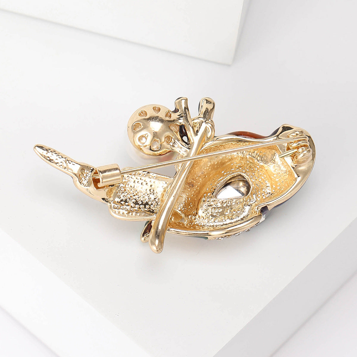 Thrush Crystal Alloy Rhinestone Brooch PA5780 - view 5