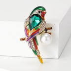 Thrush Crystal Alloy Rhinestone Brooch PA5780