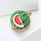 Watermelon Alloy Rhinestone Brooch PA5796