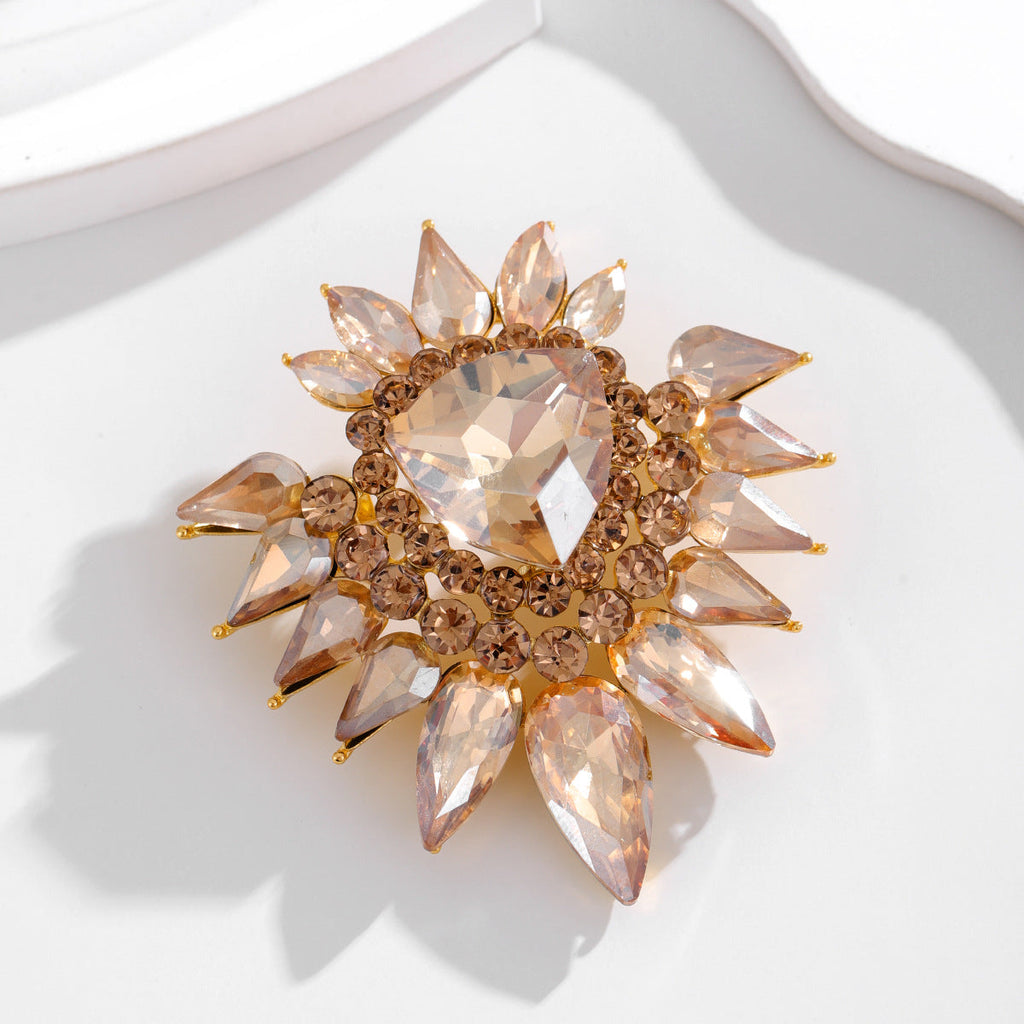 Butterfly Alloy Rhinestone Brooch PA5803 - view 2