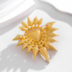 Butterfly Alloy Rhinestone Brooch PA5803 - view 3