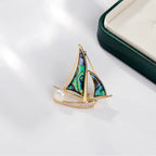 Cherry Alloy Rhinestone Brooch PA5807