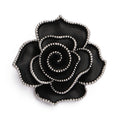 Camellia Alloy Rhinestone Brooch PA5828