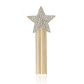 Star Tassel Alloy Rhinestone Brooch PA5833