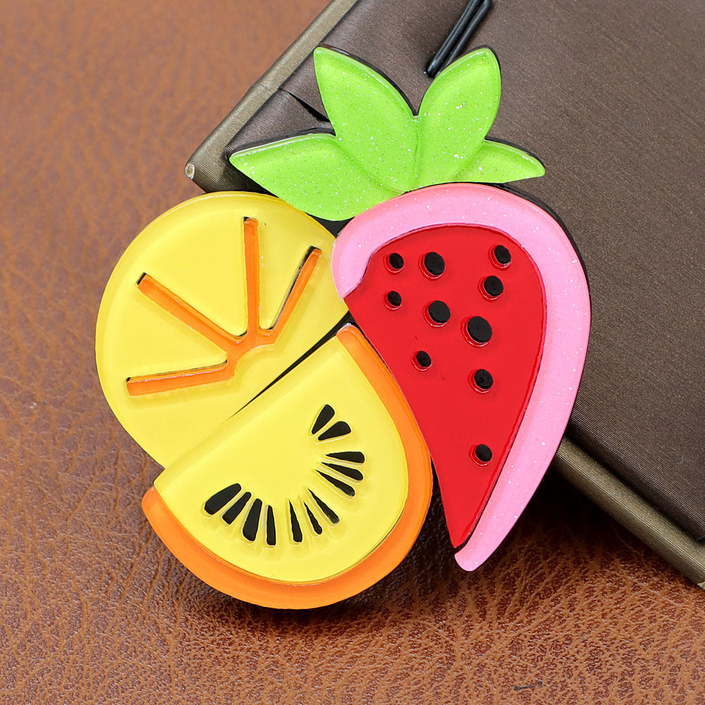Fruit Punch Acrylic Brooch PA5872