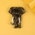 Acrylic Elephant Brooch PA5881 - view 2