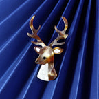 Elk Head Acrylic Brooch PA5883 - view 2