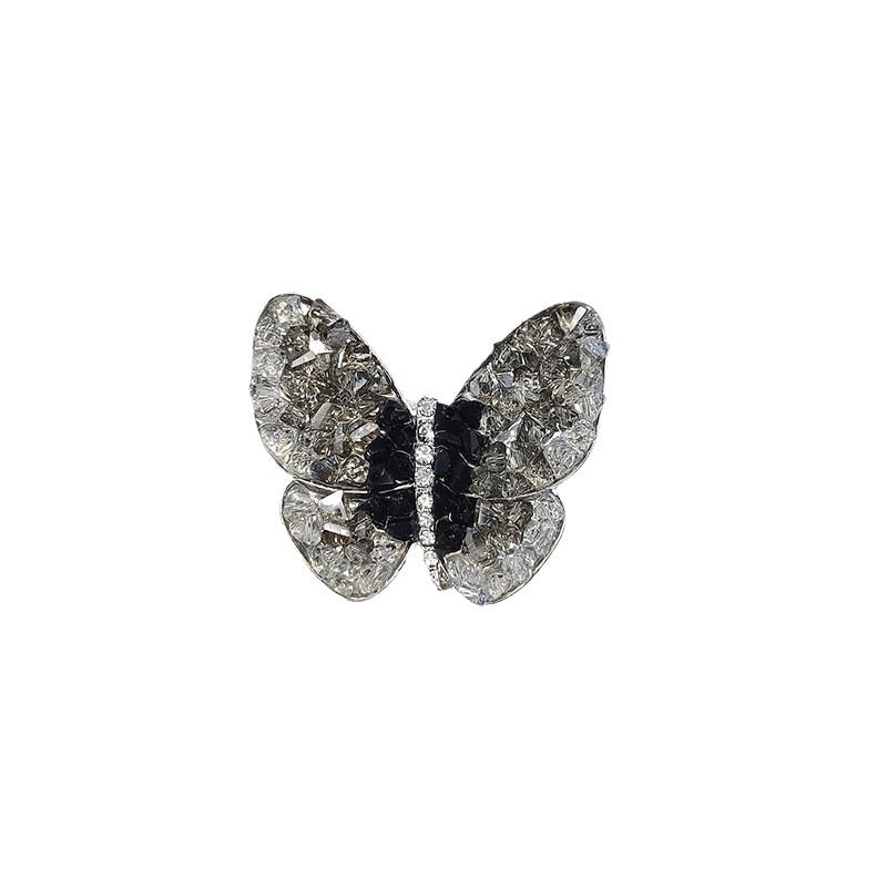 Butterfly Alloy Rhinestone Brooch PA5891