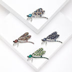 Dragonfly Butterfly Alloy Rhinestone Brooch PA5899
