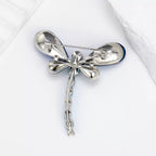 Dragonfly Alloy Rhinestone Brooch PA5937 - view 2