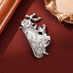 Retro Magician Alloy Rhinestone Brooch PA5964 - view 3