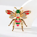 Insect Alloy Rhinestone Brooch PA5988