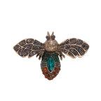 Insect Alloy Rhinestone Brooch PA6024