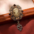 Beauty Head Alloy Rhinestone Brooch PA6059 - view 4