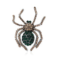 Spider Alloy Rhinestone Brooch PA6105 - view 4