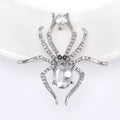 Spider Alloy Rhinestone Brooch PA6106 - view 2