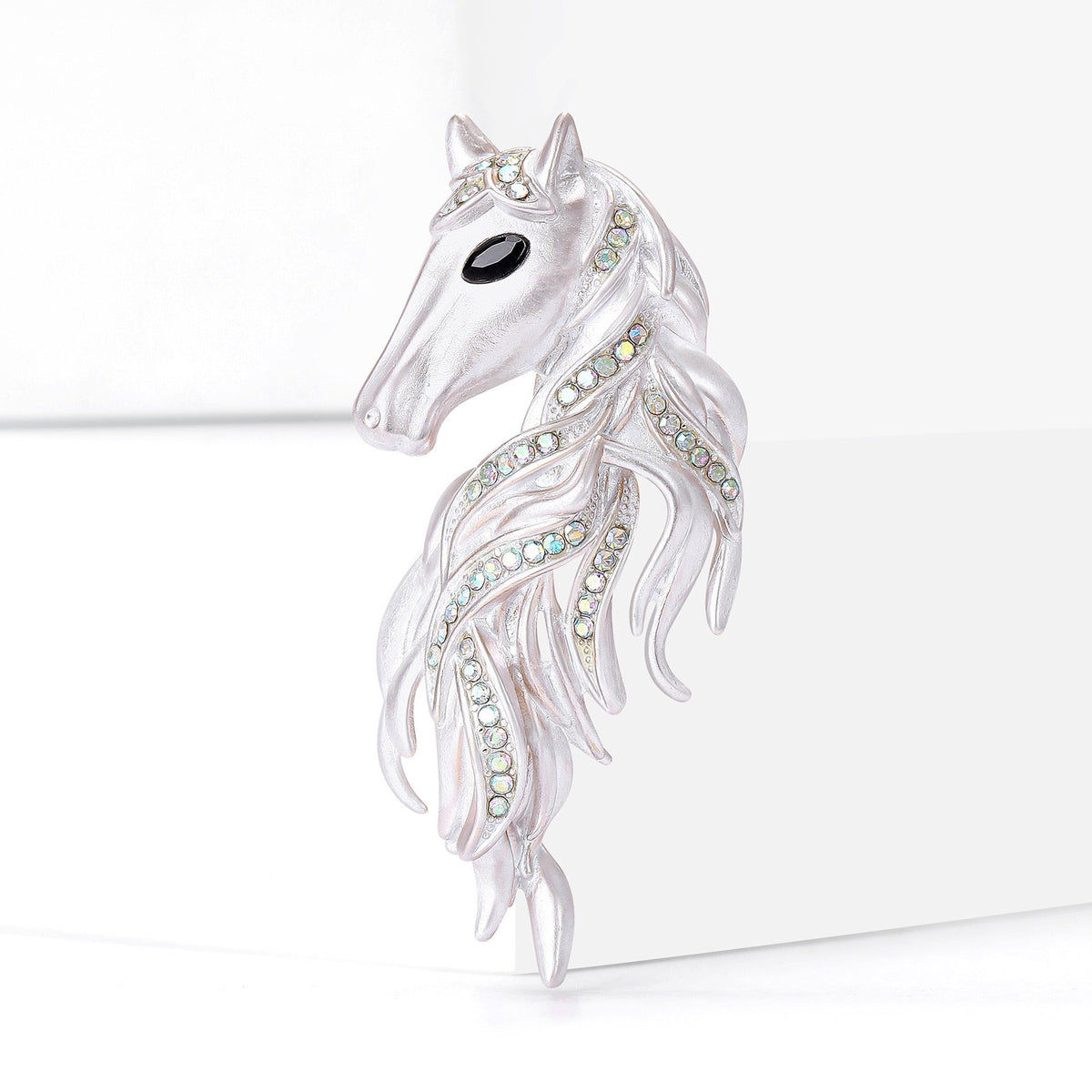 Horse Alloy Brooch PA6113 - view 2