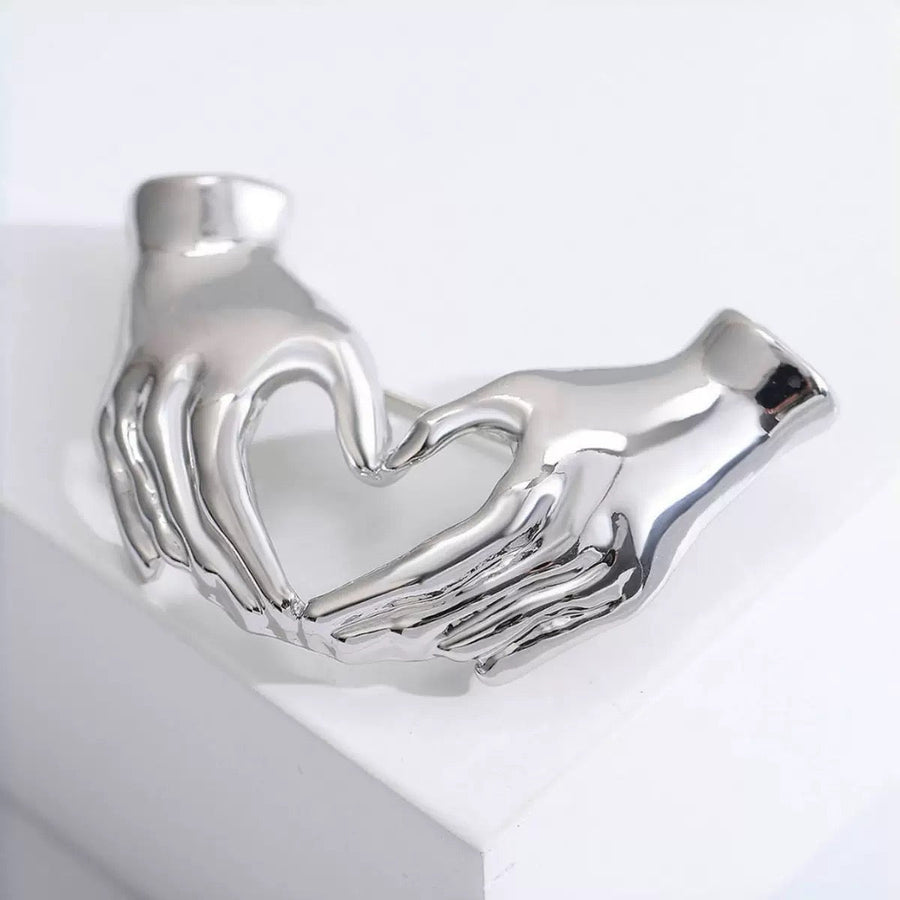 Heart Shape Alloy Brooch PA6145