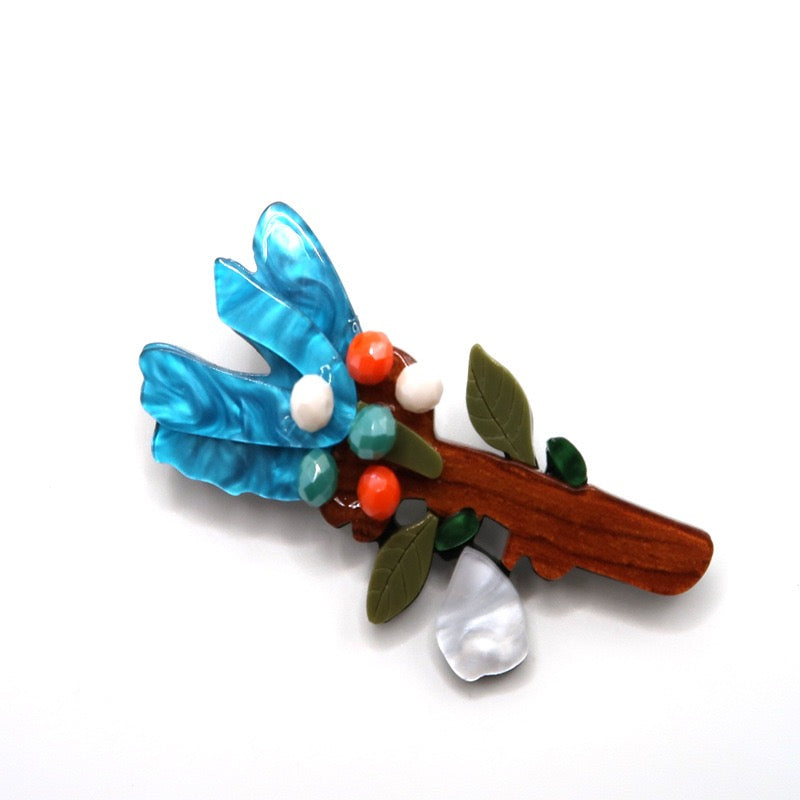 Tree Acrylic Brooch PA6226