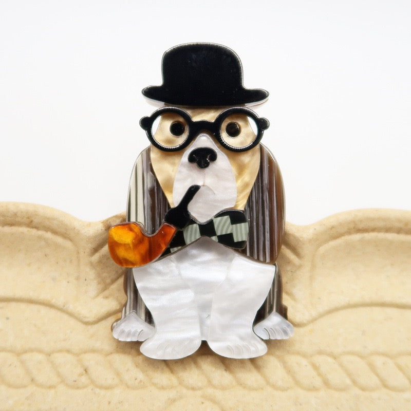Dog Acrylic Brooch PA6227