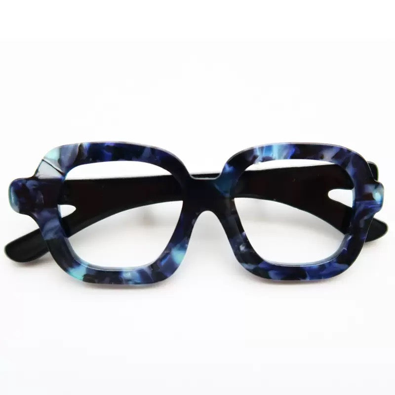 Glasses Acrylic Brooch PA6230 - view 2