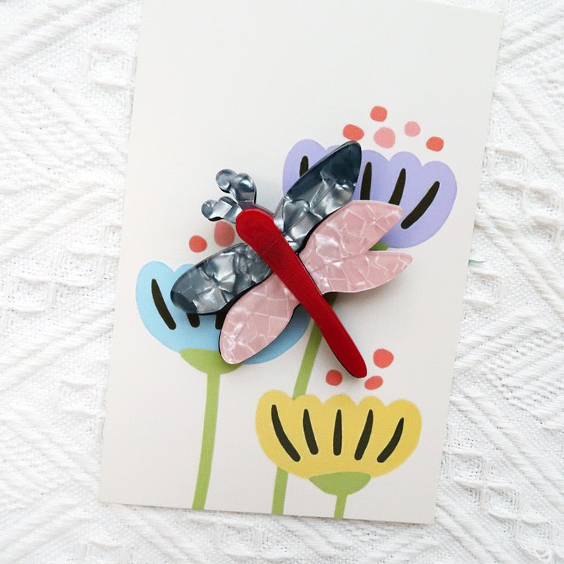 Dragonfly Acrylic Brooch PA6239