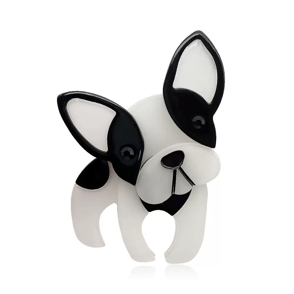 Dog Acrylic Brooch PA6256