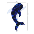 Dolphin Acrylic Brooch PA6259