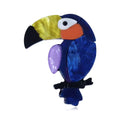 Woodpecker Acrylic Brooch PA6261