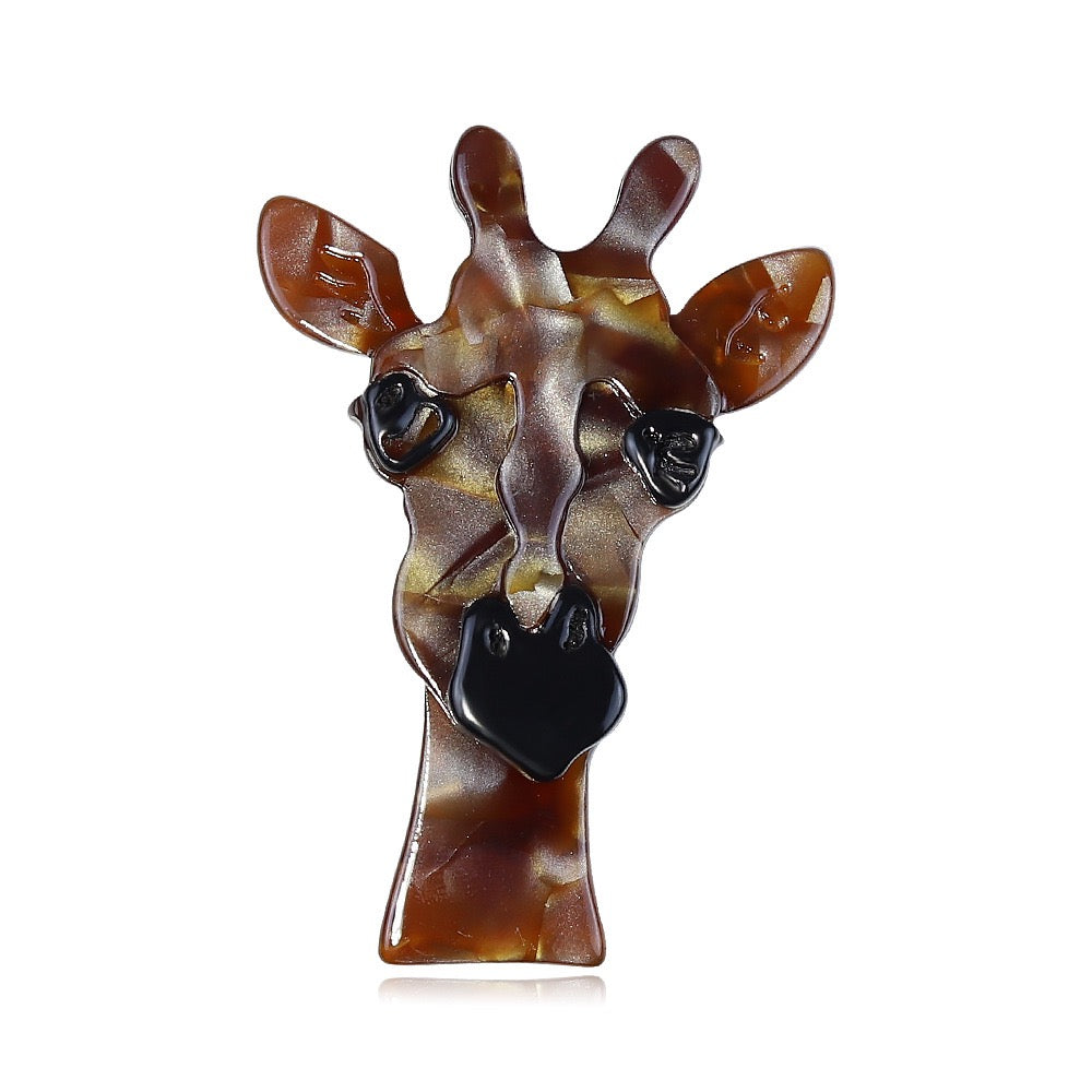 Giraffe Brooch PA6265
