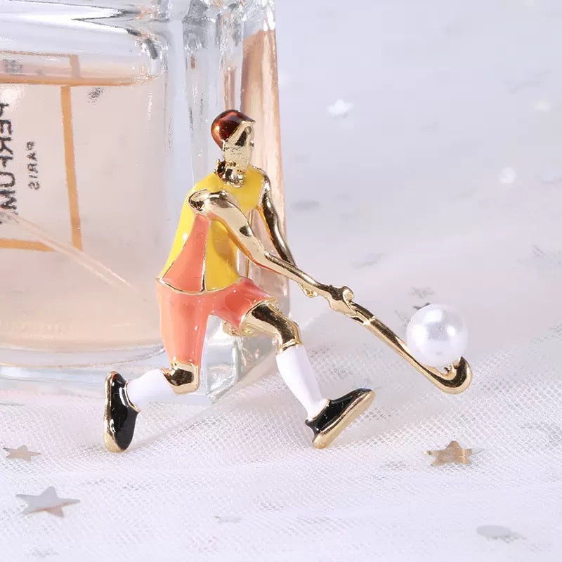 Boy Alloy Brooch PA6278