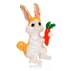 Rabbit Brooch PA6308