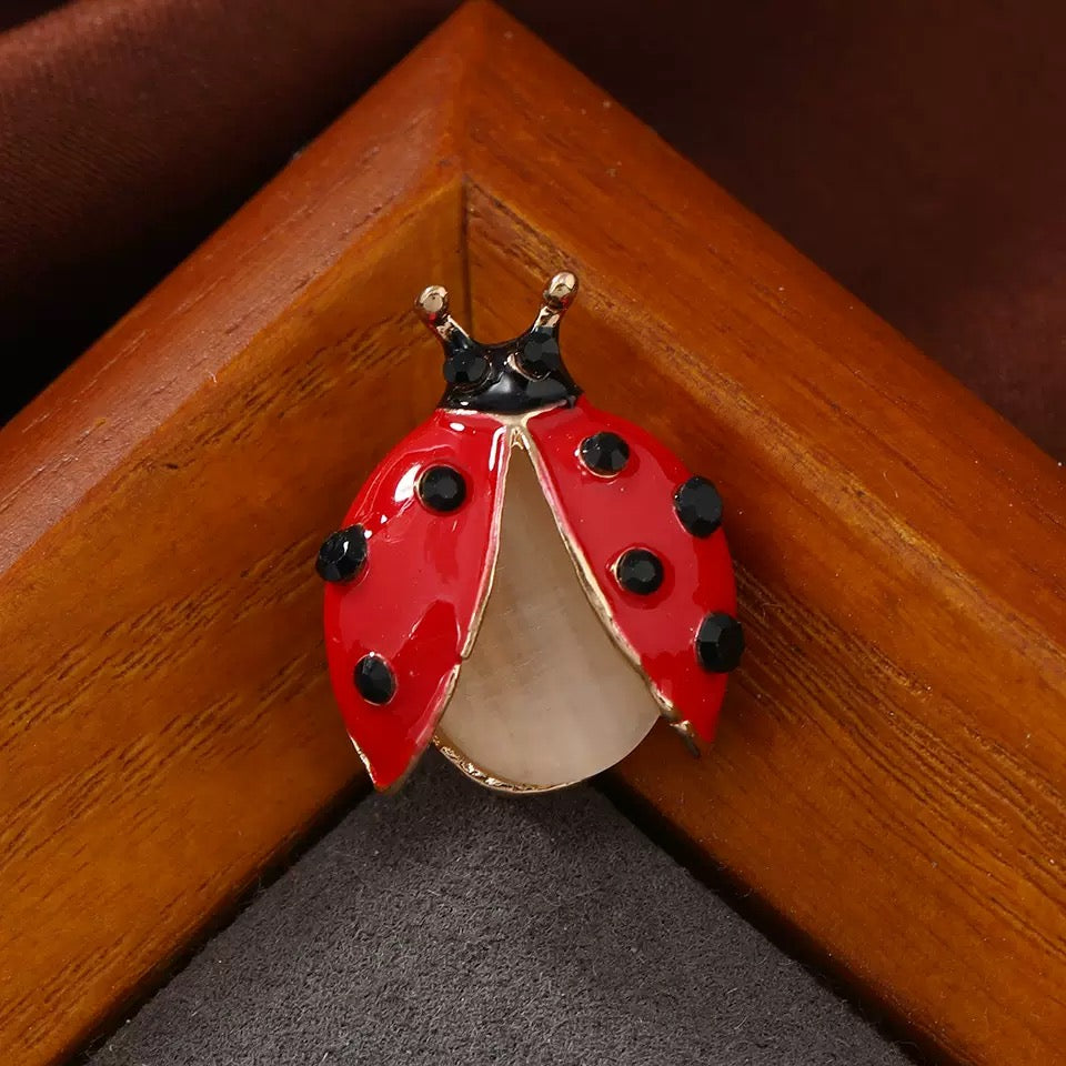 Ladybug Alloy Brooch PA6347