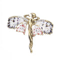Butterfly Alloy Rhinestone Brooch PA6362