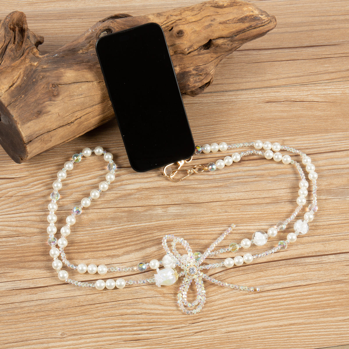 Bow Rhinestone Crossbody Lanyard PC5680 - view 5