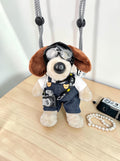 Dog Plush Crossbody Lanyard PC5693