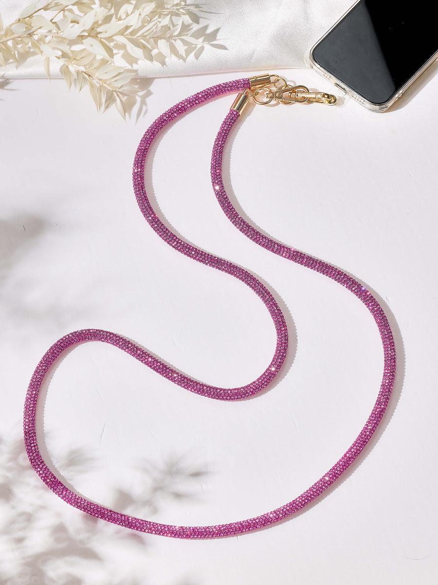 Rhinestone Crossbody Lanyard PC5707