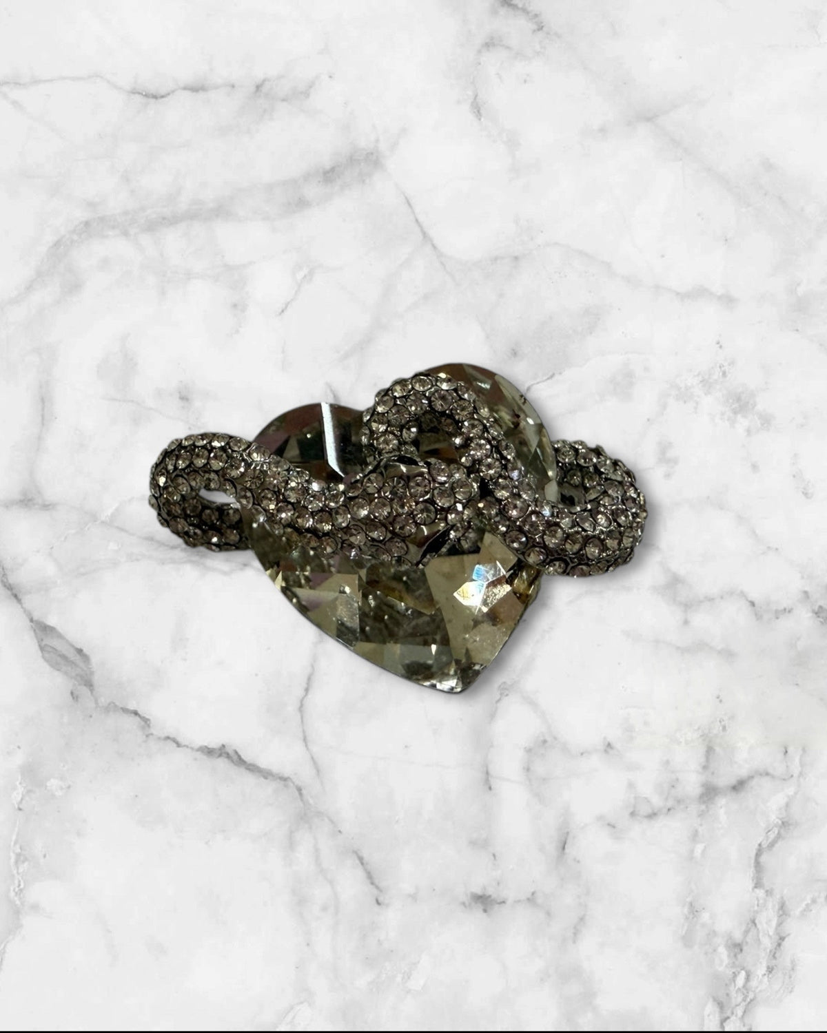 Snake Crystal Brooch PA4098