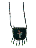 Seahorse Velvet Mini Necklace Charm Bag V0704